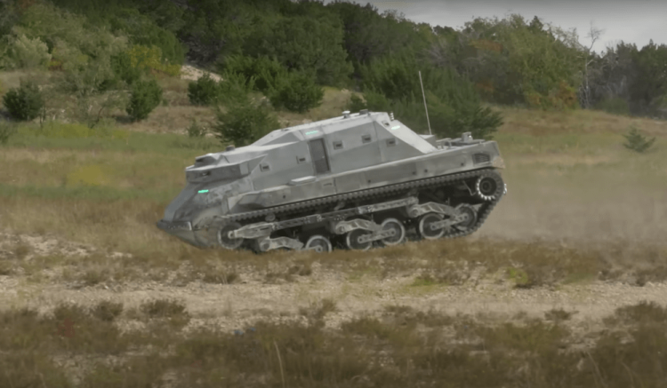 Advanced Version of a Robotic Drone Tank