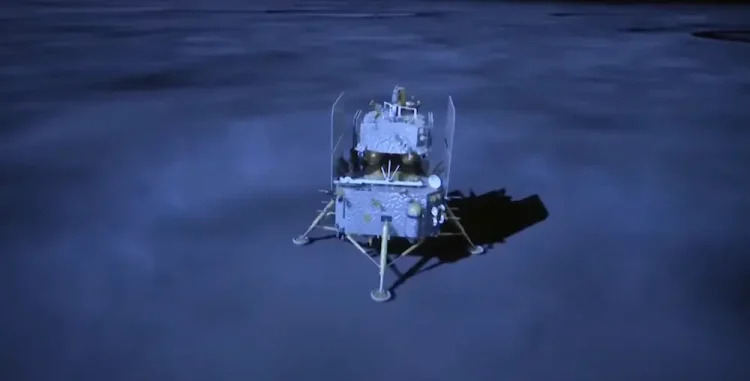 Chinese Spacecraft Lands on the Dark Side of the Moon